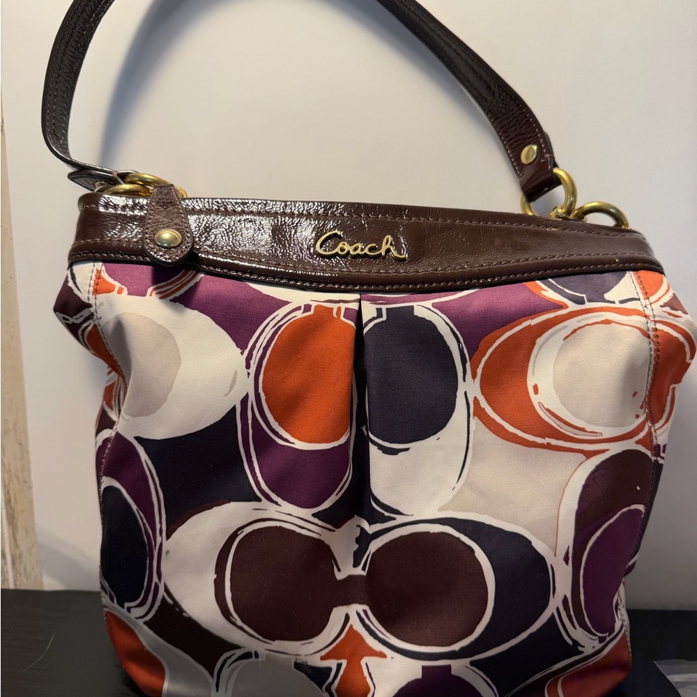 Coach Multicolor Patterned Bag - image 7
